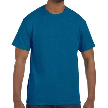 Custom Embroidered Adult Basic Cotton T-Shirts