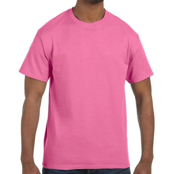 Custom Embroidered Adult Basic Cotton T-Shirts