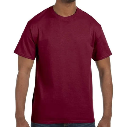 Custom Embroidered Adult Basic Cotton T-Shirts