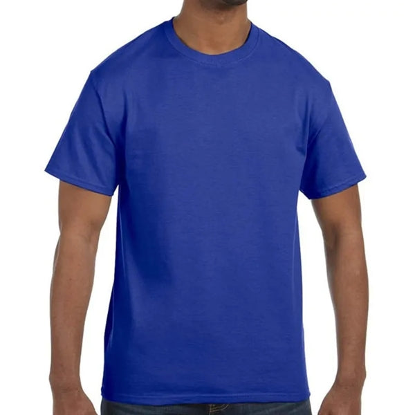 Custom Embroidered Adult Basic Cotton T-Shirts