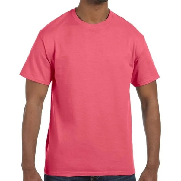 Custom Embroidered Adult Basic Cotton T-Shirts