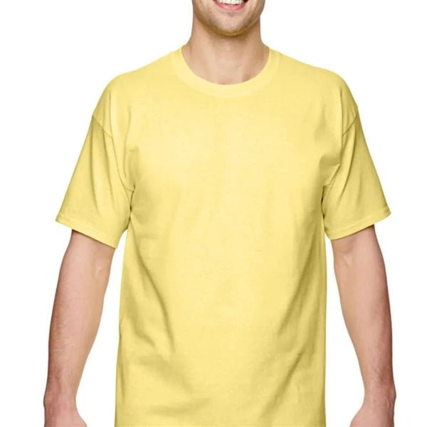 Custom Embroidered Adult Basic Cotton T-Shirts