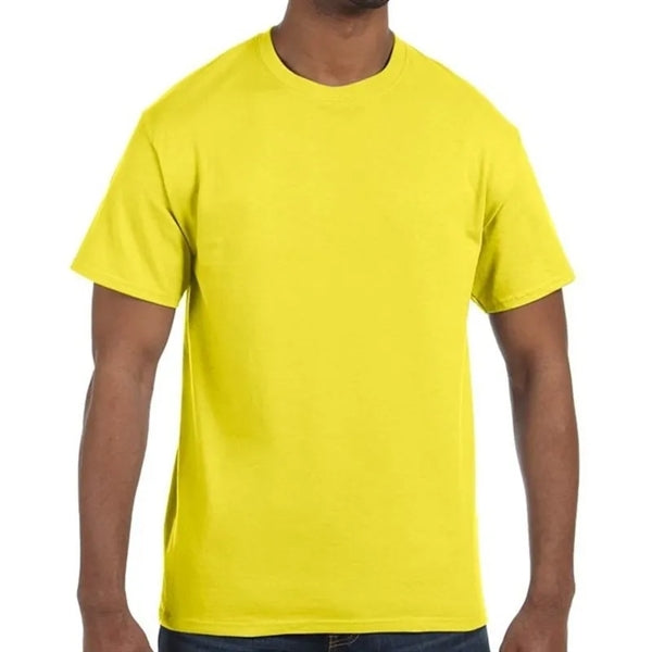 Custom Embroidered Adult Basic Cotton T-Shirts