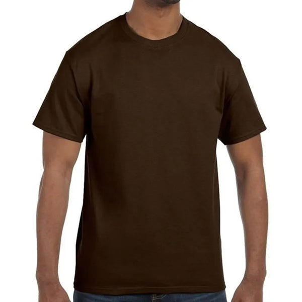 Custom Embroidered Adult Basic Cotton T-Shirts