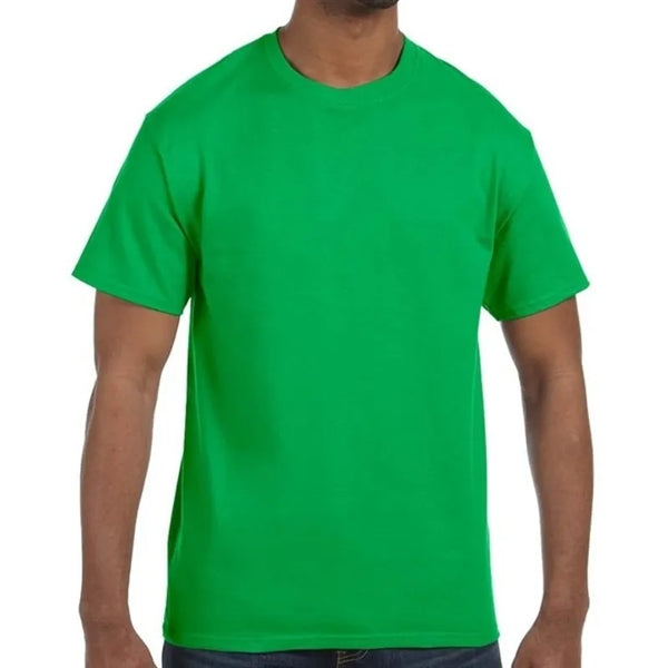 Custom Embroidered Adult Basic Cotton T-Shirts