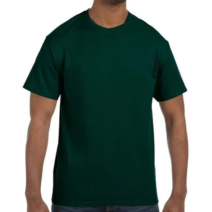 Custom Embroidered Adult Basic Cotton T-Shirts