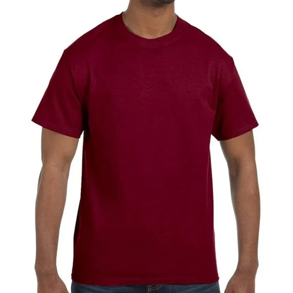 Custom Embroidered Adult Basic Cotton T-Shirts