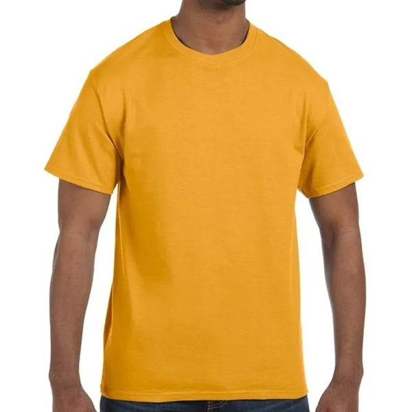 Custom Embroidered Adult Basic Cotton T-Shirts