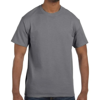 Custom Embroidered Adult Basic Cotton T-Shirts