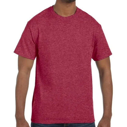 Custom Embroidered Adult Basic Cotton T-Shirts