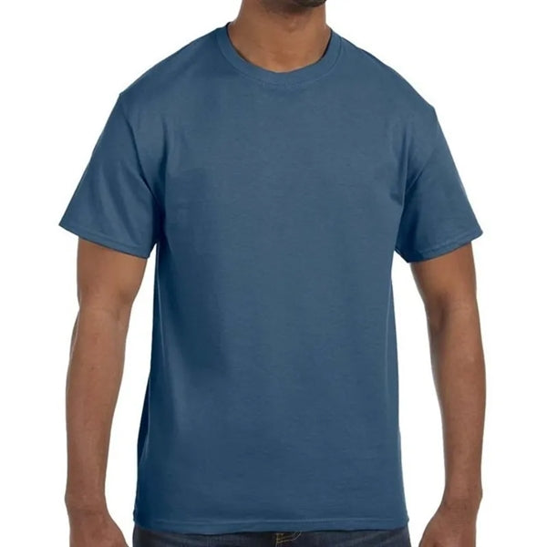 Custom Embroidered Adult Basic Cotton T-Shirts