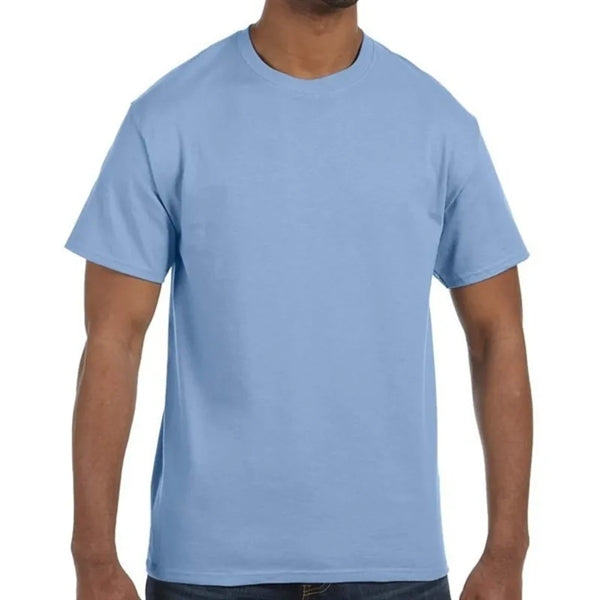 Custom Embroidered Adult Basic Cotton T-Shirts