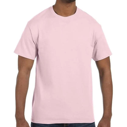 Custom Embroidered Adult Basic Cotton T-Shirts
