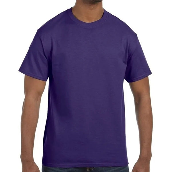 Custom Embroidered Adult Basic Cotton T-Shirts