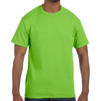 Custom Embroidered Adult Basic Cotton T-Shirts