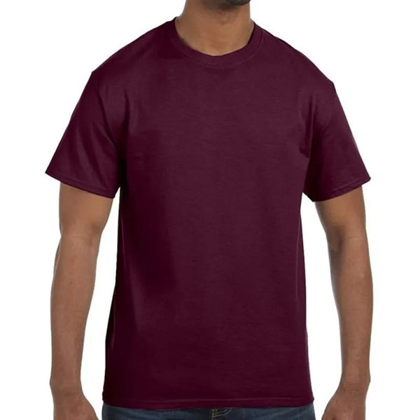 Custom Embroidered Adult Basic Cotton T-Shirts