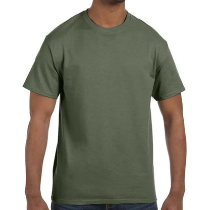 Custom Embroidered Adult Basic Cotton T-Shirts