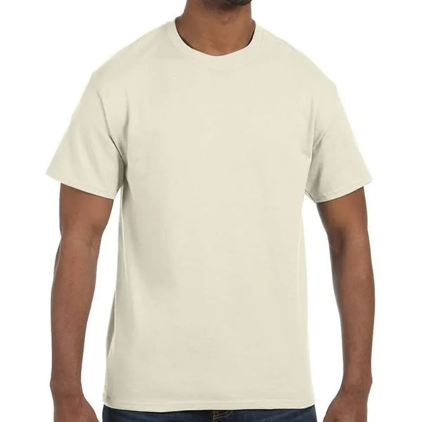 Custom Embroidered Adult Basic Cotton T-Shirts