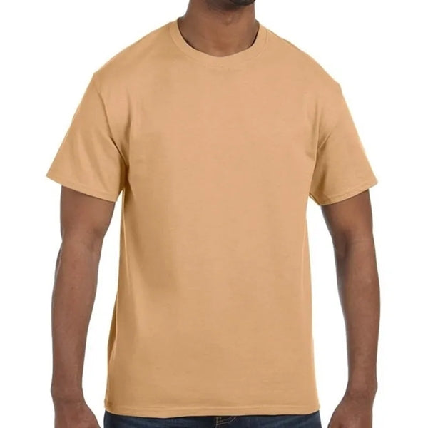 Custom Embroidered Adult Basic Cotton T-Shirts