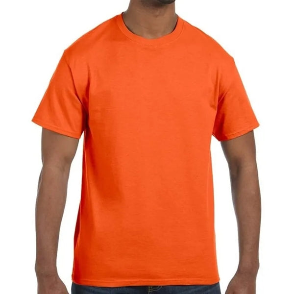 Custom Embroidered Adult Basic Cotton T-Shirts