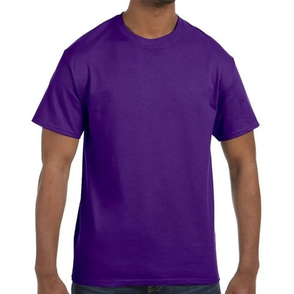 Custom Embroidered Adult Basic Cotton T-Shirts