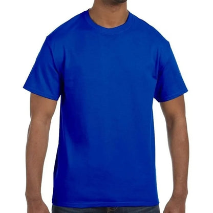 Custom Embroidered Adult Basic Cotton T-Shirts