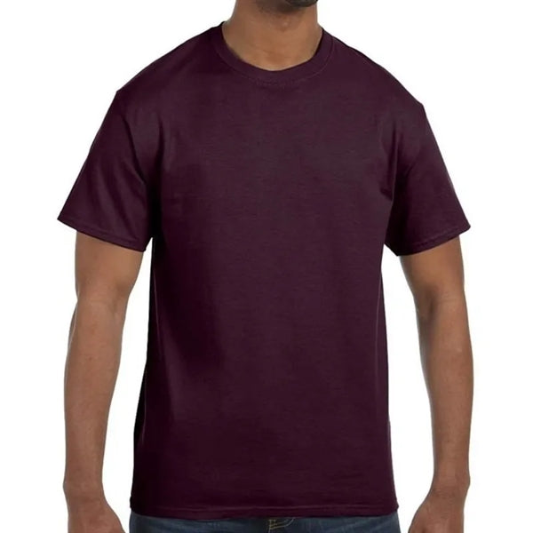 Custom Embroidered Adult Basic Cotton T-Shirts