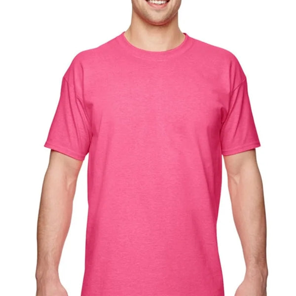 Custom Embroidered Adult Basic Cotton T-Shirts