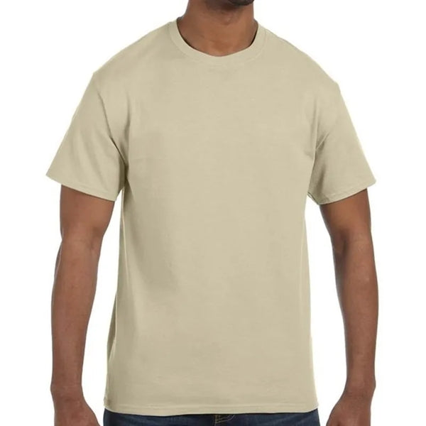 Custom Embroidered Adult Basic Cotton T-Shirts