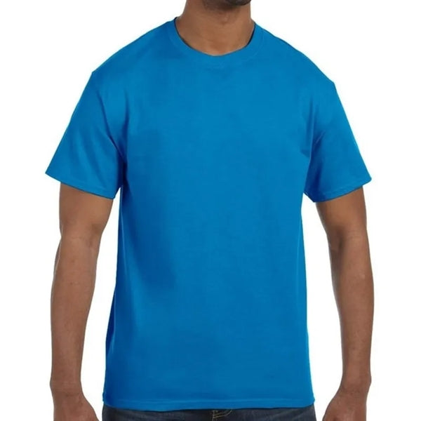 Custom Embroidered Adult Basic Cotton T-Shirts