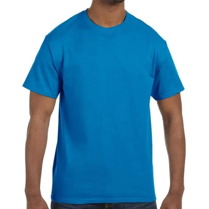 Custom Embroidered Adult Basic Cotton T-Shirts