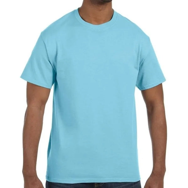 Custom Embroidered Adult Basic Cotton T-Shirts