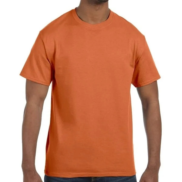 Custom Embroidered Adult Basic Cotton T-Shirts