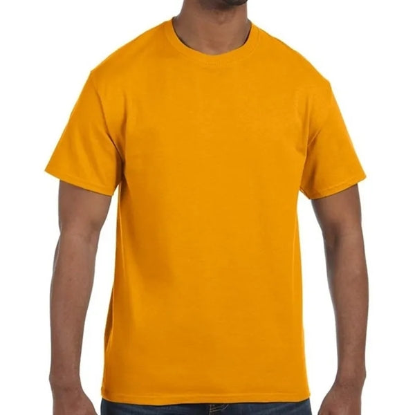 Custom Embroidered Adult Basic Cotton T-Shirts