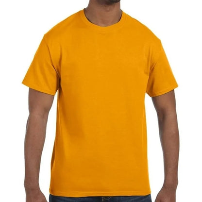 Custom Embroidered Adult Basic Cotton T-Shirts