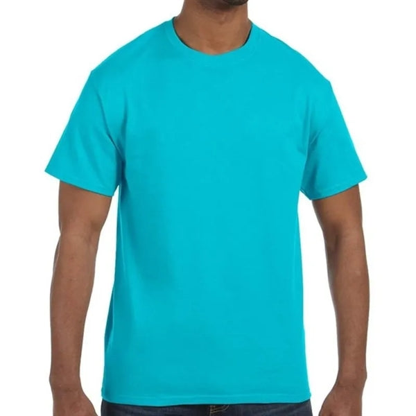 Custom Embroidered Adult Basic Cotton T-Shirts