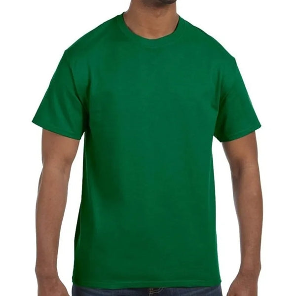 Custom Embroidered Adult Basic Cotton T-Shirts
