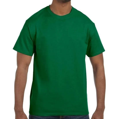 Custom Embroidered Adult Basic Cotton T-Shirts