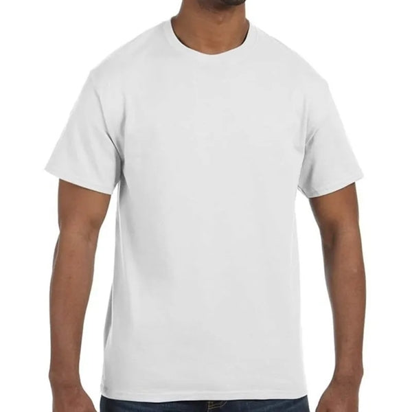 Custom Embroidered Adult Basic Cotton T-Shirts