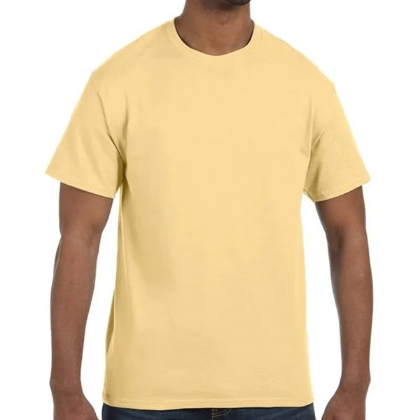 Custom Embroidered Adult Basic Cotton T-Shirts