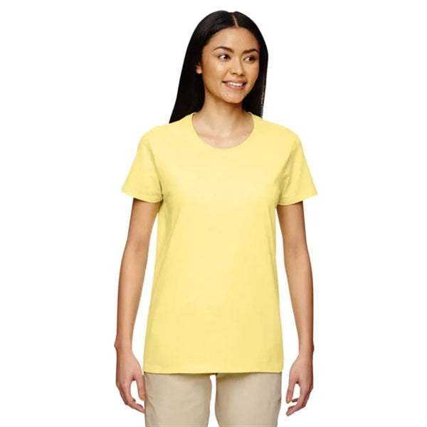 Custom Embroidered Ladies Basic Cotton T-Shirts