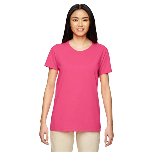 Custom Embroidered Ladies Basic Cotton T-Shirts