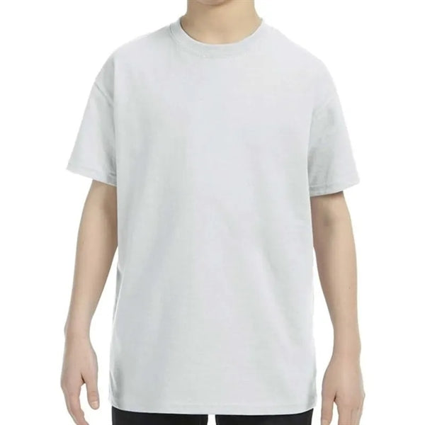Custom Embroidered Youth Basic Cotton T-Shirts