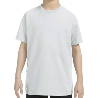 Custom Embroidered Youth Basic Cotton T-Shirts