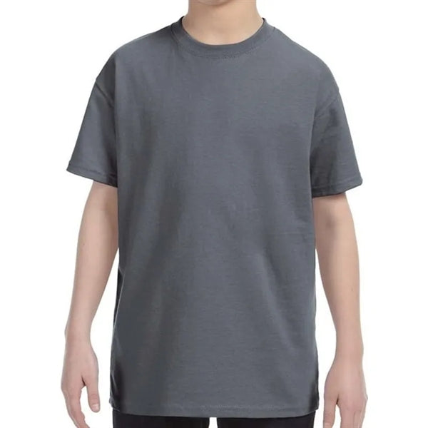 Custom Embroidered Youth Basic Cotton T-Shirts