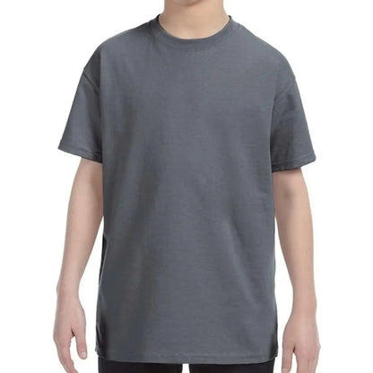 Custom Embroidered Youth Basic Cotton T-Shirts