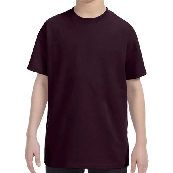 Custom Embroidered Youth Basic Cotton T-Shirts