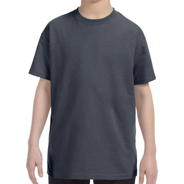 Custom Embroidered Youth Basic Cotton T-Shirts