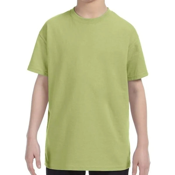 Custom Embroidered Youth Basic Cotton T-Shirts