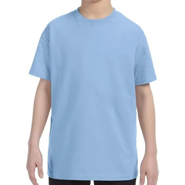 Custom Embroidered Youth Basic Cotton T-Shirts